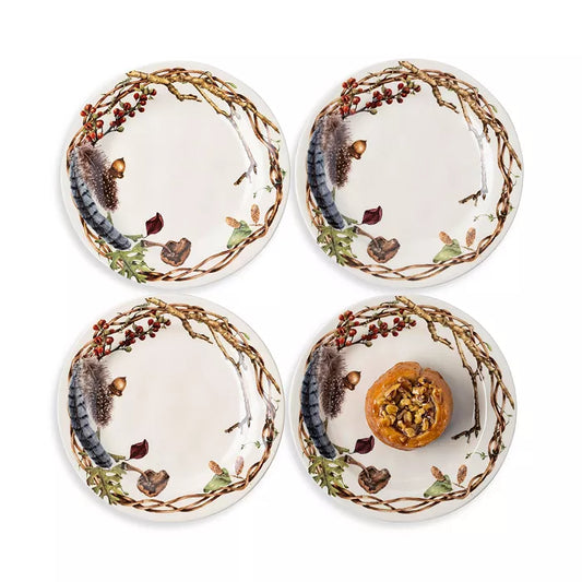 Forest Walk Party Plates (set of 4)