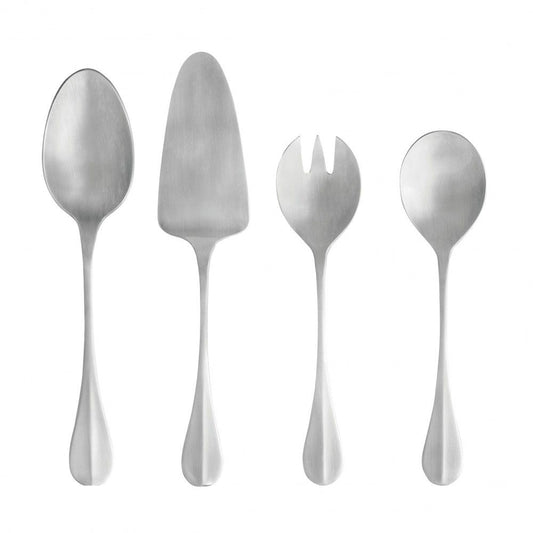 Hostess Serving Set 4pc-Nau Brushed