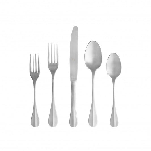 Flatware 5pc set w box-NAU Brushed