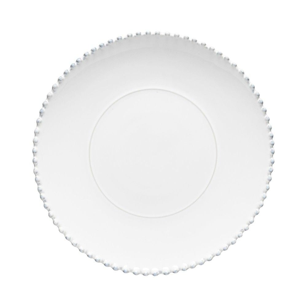 Charger Plate-Pearl White