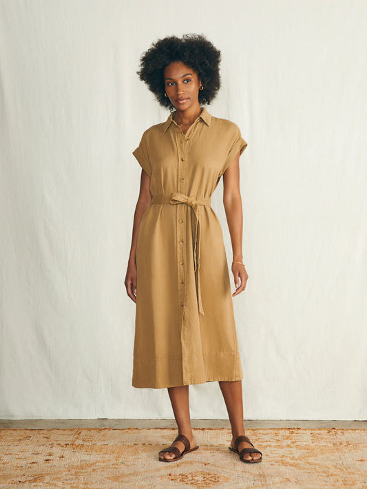 Arlie Shirtdress - Antique Bronze