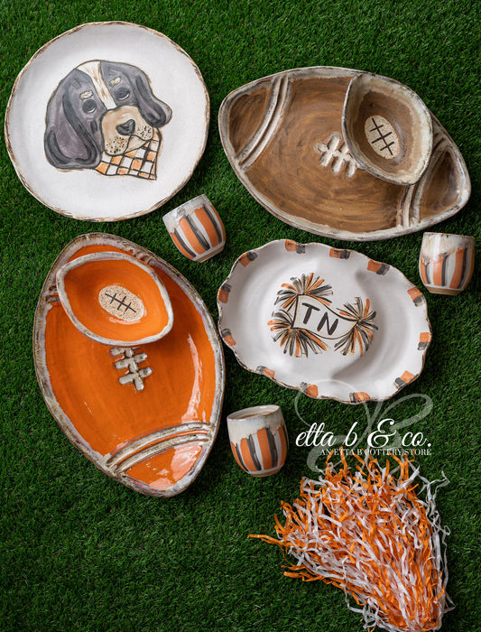 Tailgate Snacking - TN- Orange/Gray