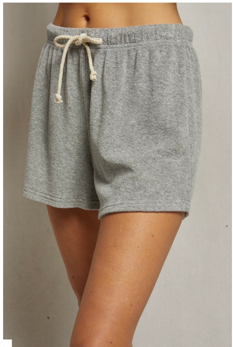 Summer Terry Shorts Heather Grey