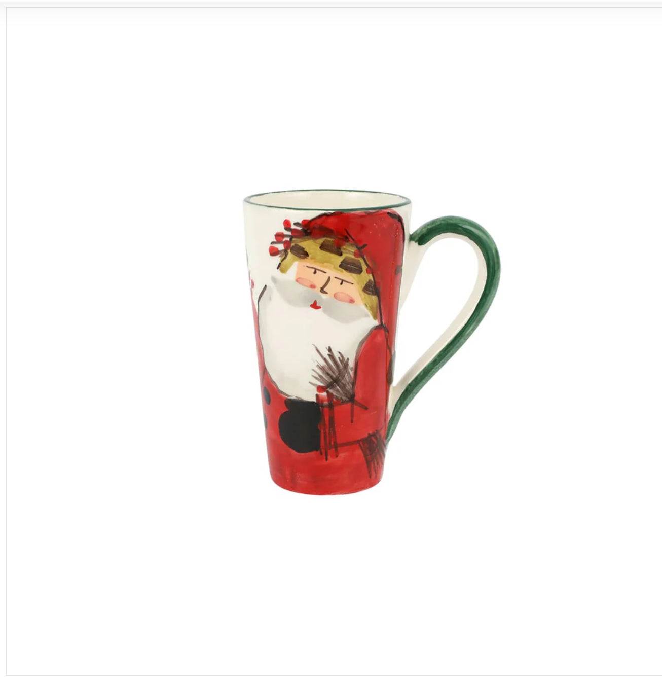 Old Saint Nick Latte Mug