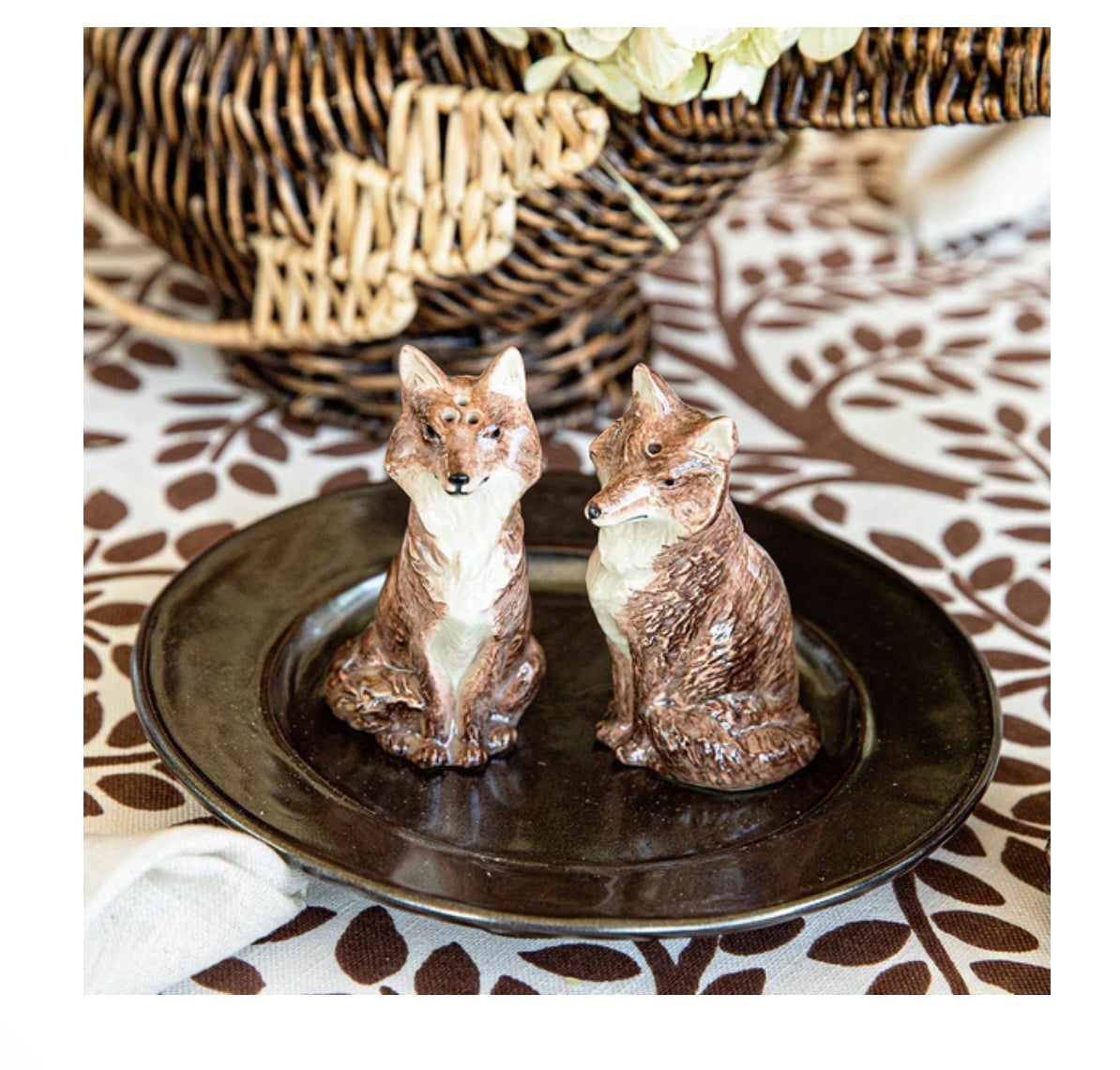 Clever Creatures Fox Salt & Pepper