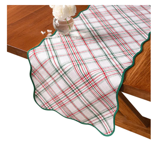 Merry Tartan Table Runner