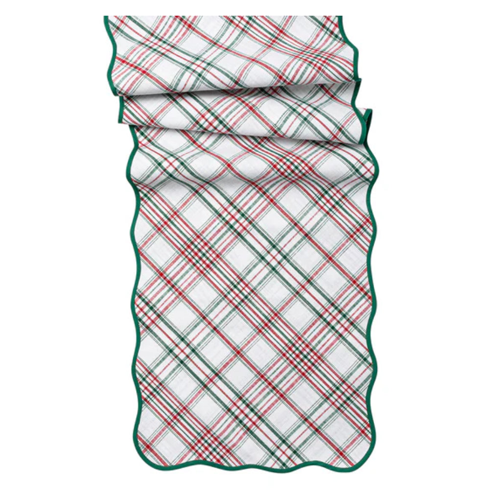 Merry Tartan Table Runner