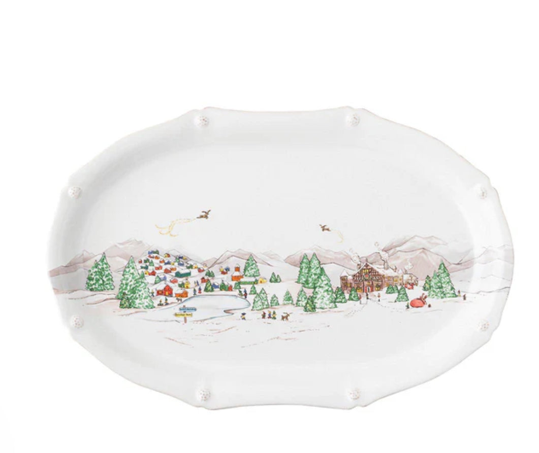 Berry & Thread North Pole 17” Platter