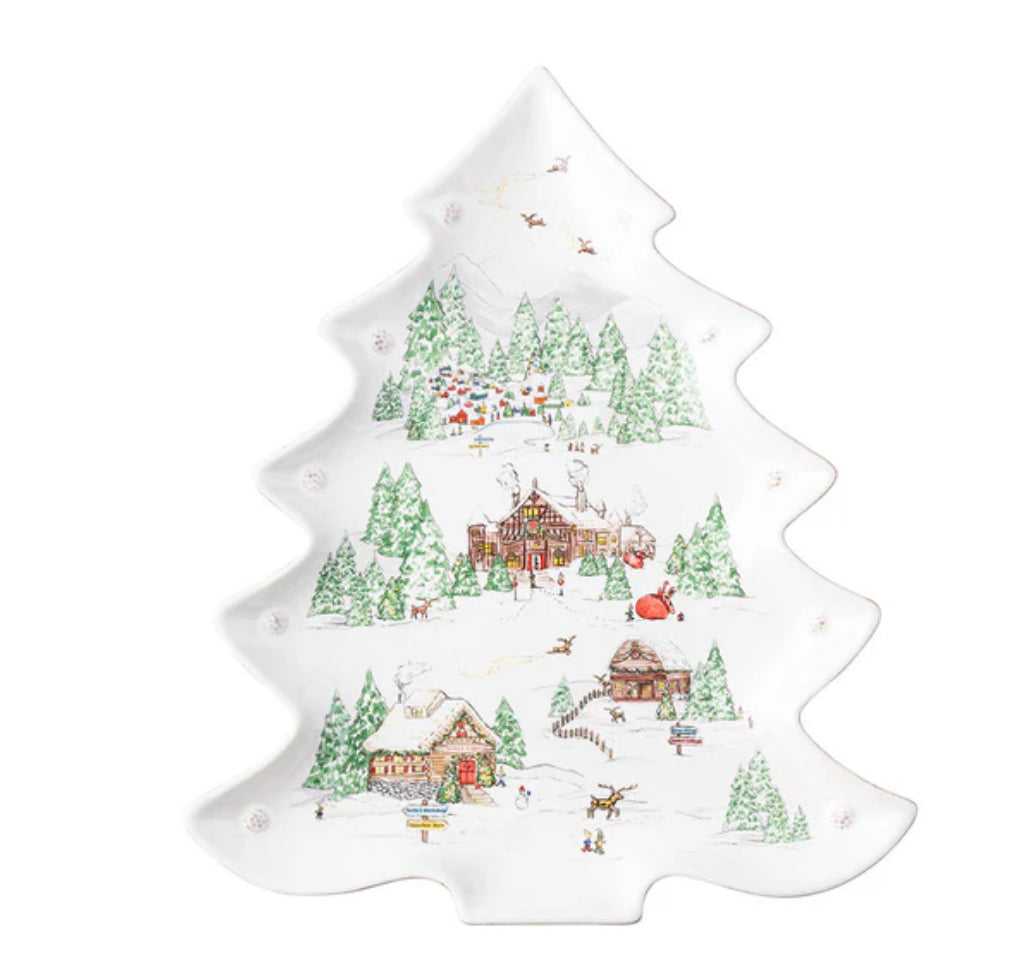 Berry & Thread North Pole 15” Tree Platter