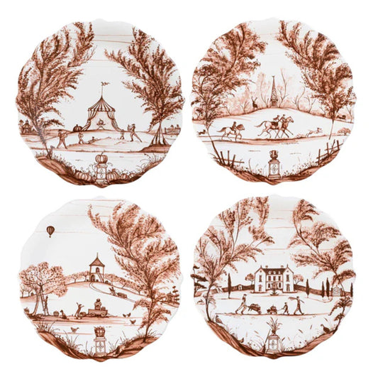 Country Estate Harvest Party Plate Set 4