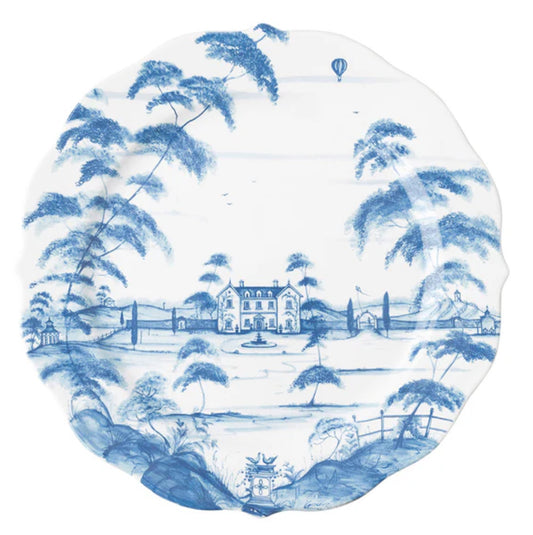 Country Estate Dessert/ Salad Plate - Delft Blue