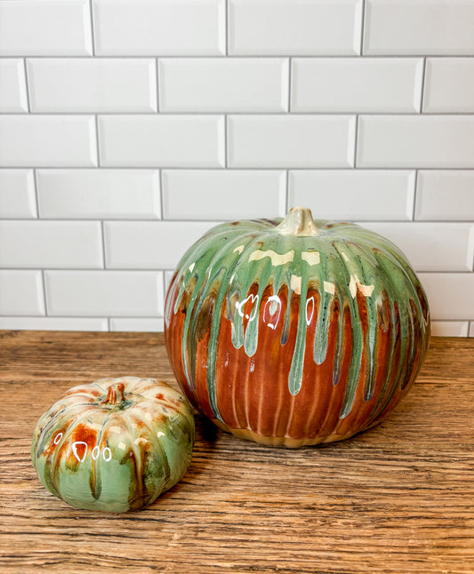 Large Pumpkin - Harvest w/ Sage