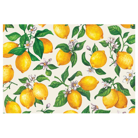 Placemat-Lemons 24ct