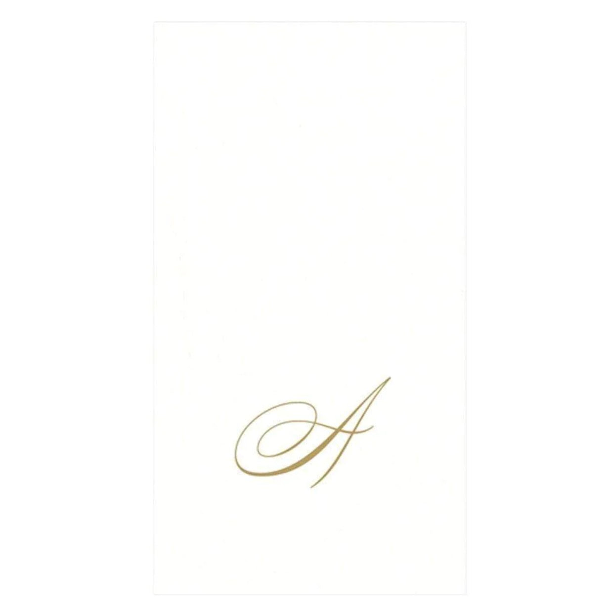 Linen White Pearl Guest Napkin -A