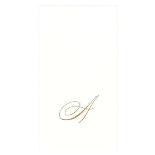 Linen White Pearl Guest Napkin -A