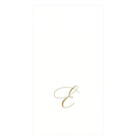 Linen White Pearl Guest Napkin-E