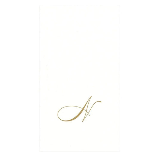 Linen White Pearl Guest Napkin- N