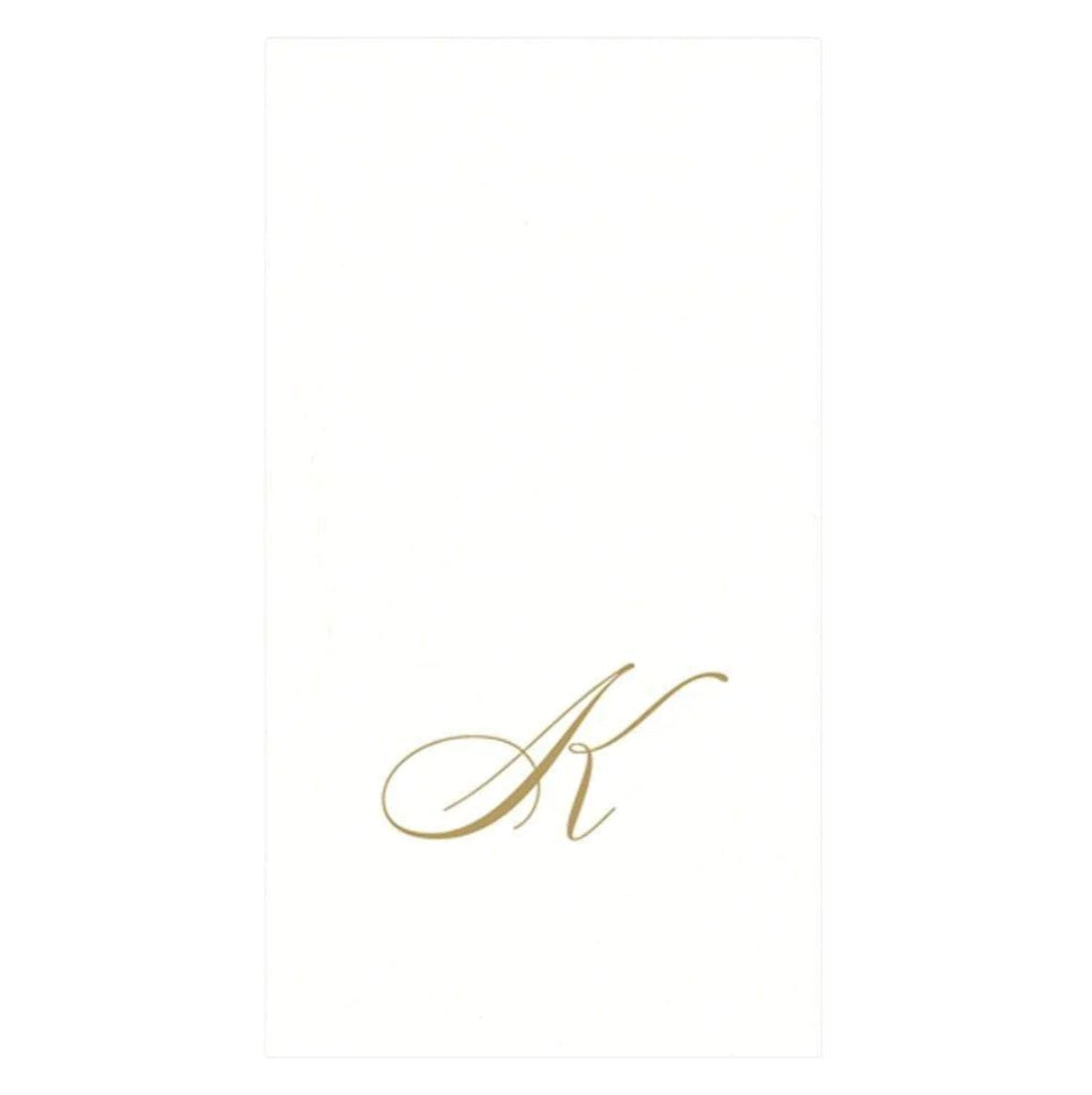 Linen White Pearl Guest Napkin-K