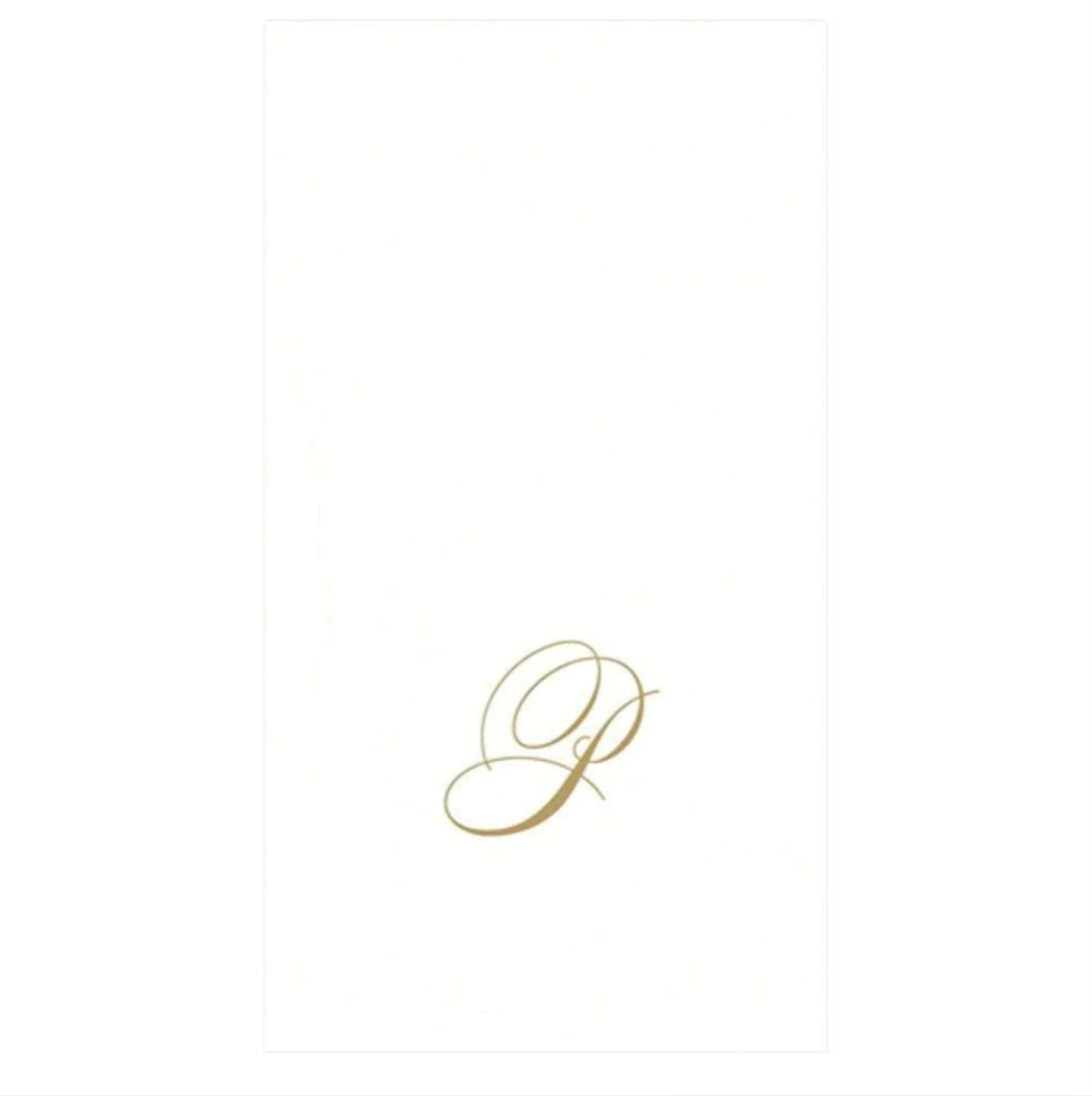 Linen White Pearl Guest Napkin-P