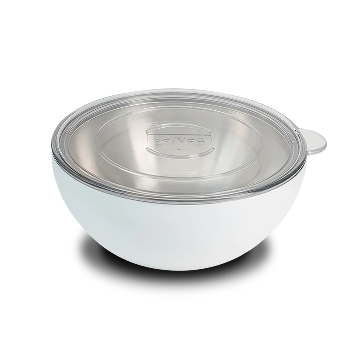 Lg. Serving Bowl- White Icing