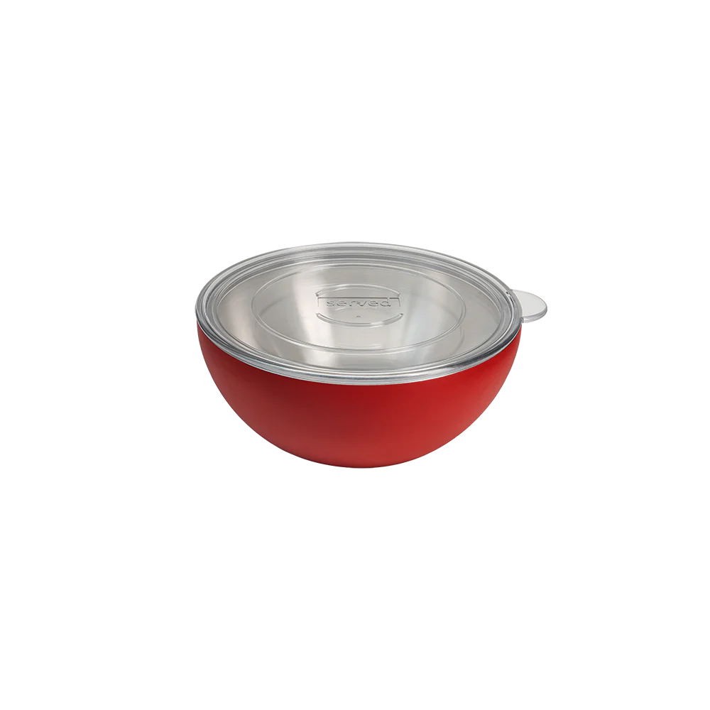 Sm Serving Bowl-Strawberry