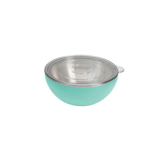 Sm. Serving Bowl- Blue Lemonade