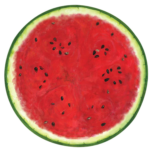 Placemat-Die cut Watermelon 12ct