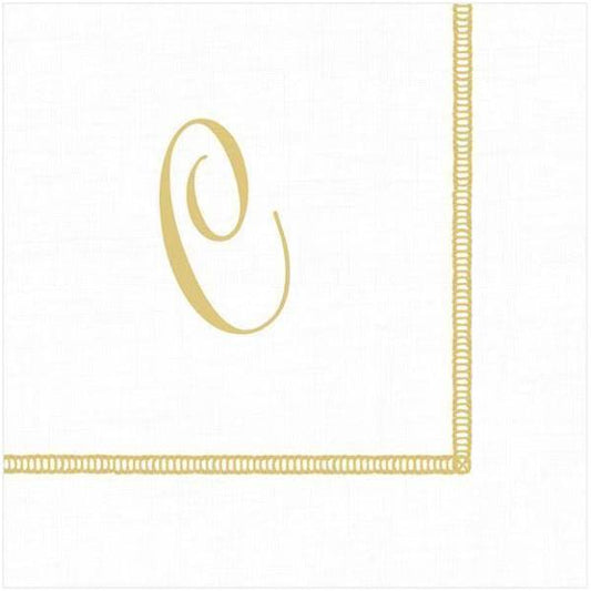 Cocktail Paper Napkin letter C