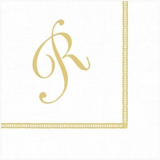 Cocktail Paper Napkin letter R