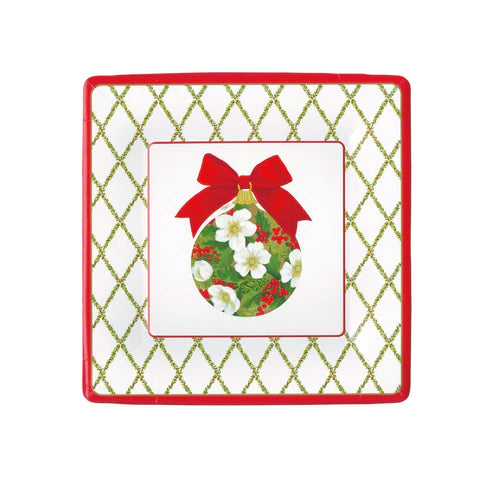 Dinner Plates Square-Ornament&Trellis