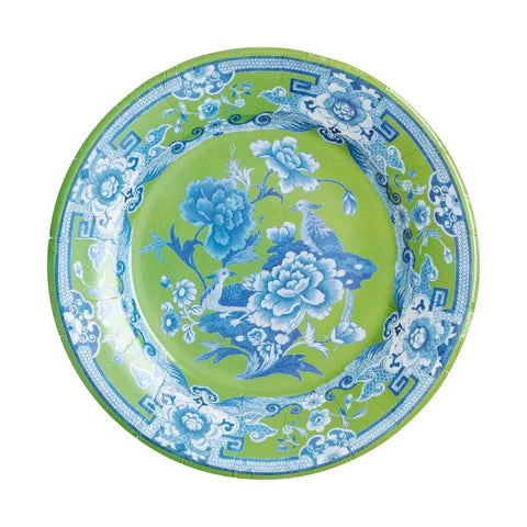 Green & Blue Plate - Salad