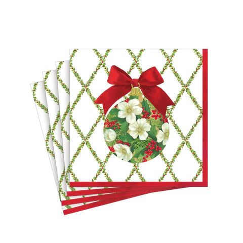 Napkin-cocktail Ornament&Trellis