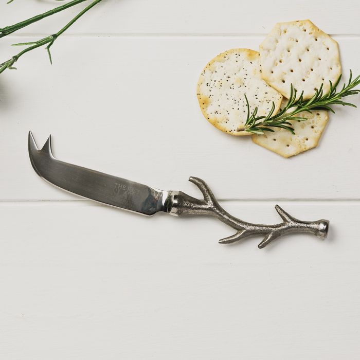 Cheese Knife/stag antler