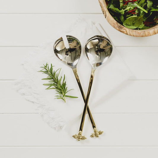 Salad Server set/Bee