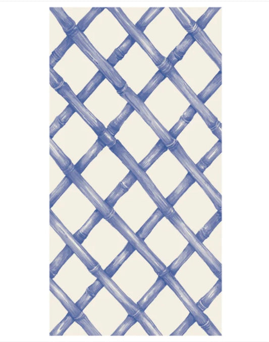 Blue Lattice Guest Napkin-16