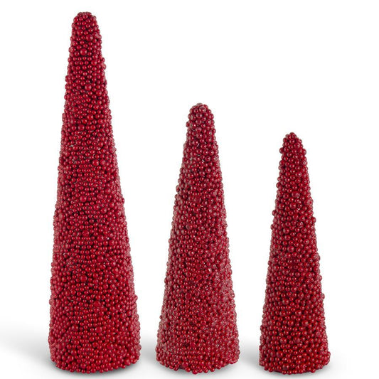 Red Berry Trees (set of 3)