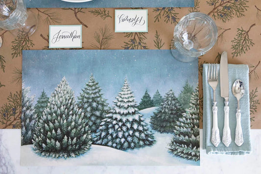 Evergreen Forest Placemat