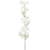 35” White Delphinium Stem