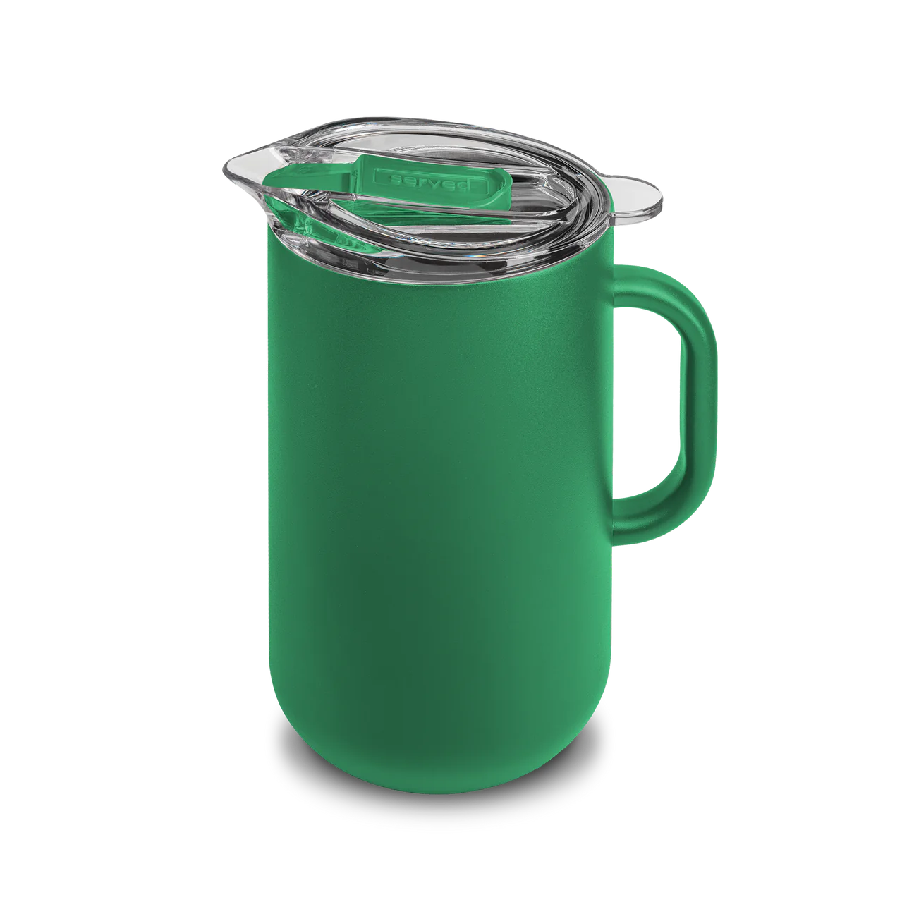 Insulated Stainless Steel Pitcher- Greens