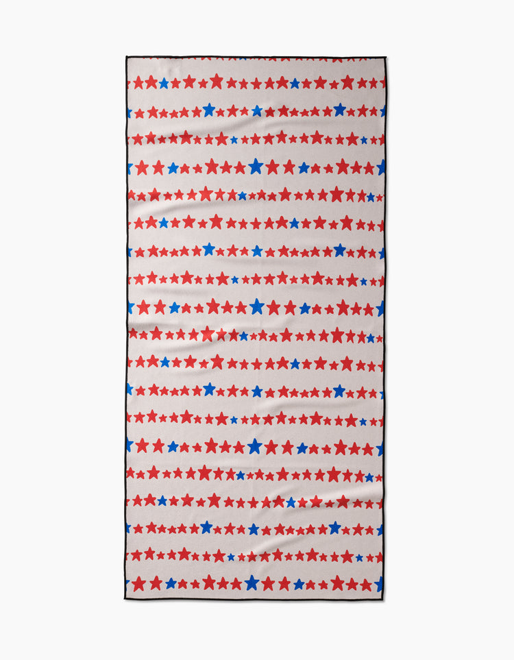 Tea Towel- Starry Stripes