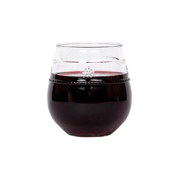 Isabella Acrylic Stemless Wine Glass-Set 4