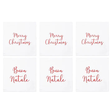 Paper soft Merry Christmas napkins 20ct