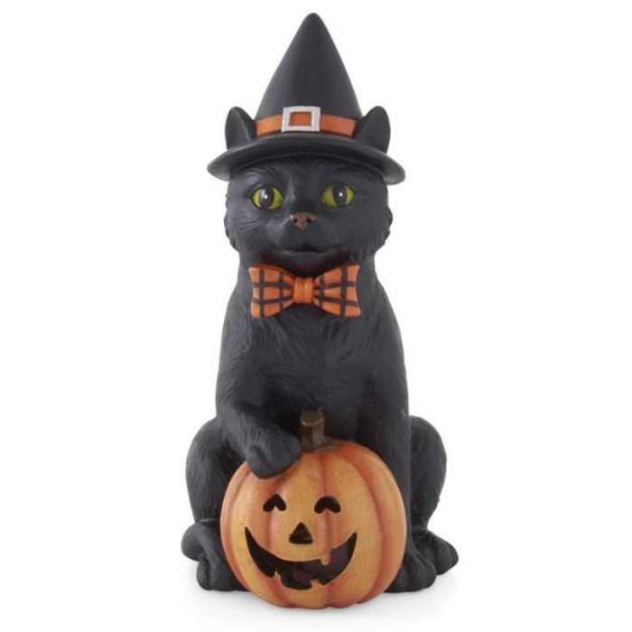 7.5 Inch Witch Hat Black Cat