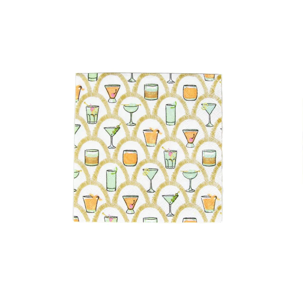 Deco Cocktails Napkin Cocktail-20ct