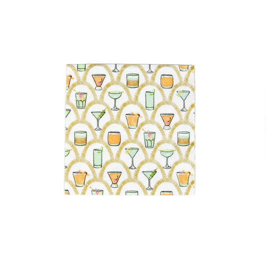 Deco Cocktails Napkin Cocktail-20ct