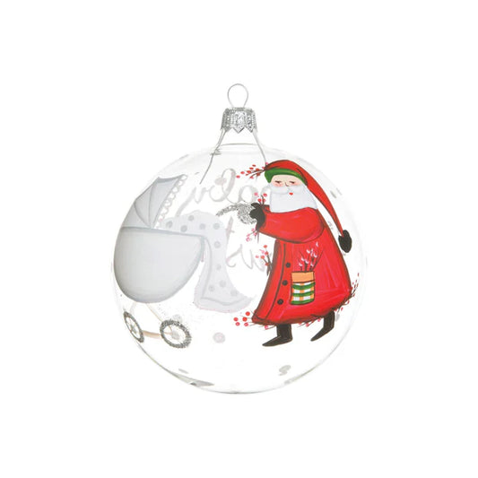 Old St. Nick Baby’s First Christmas Ornament