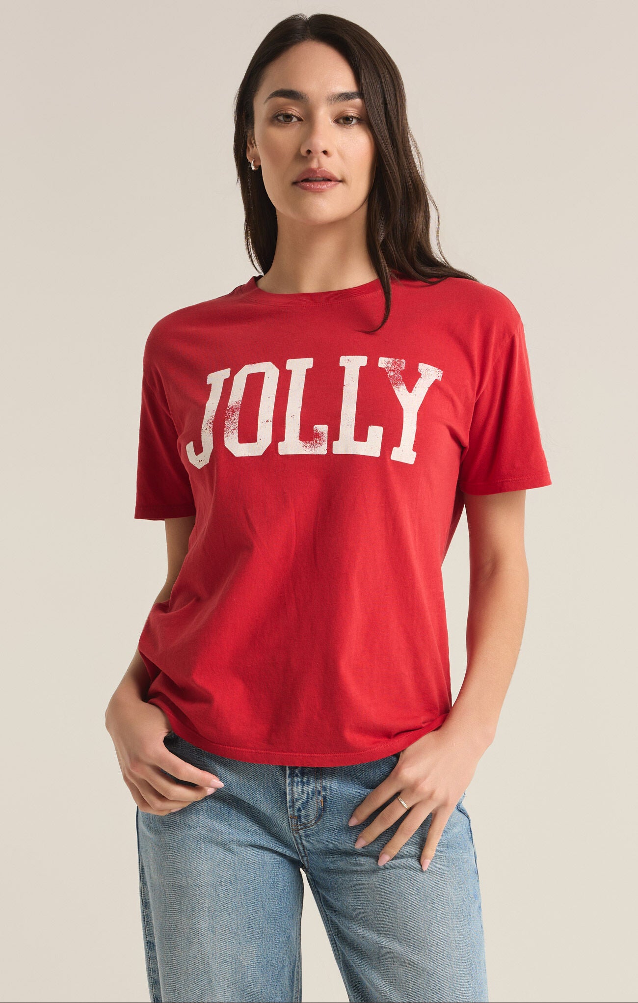 Jolly Boyfriend Tee- HAU