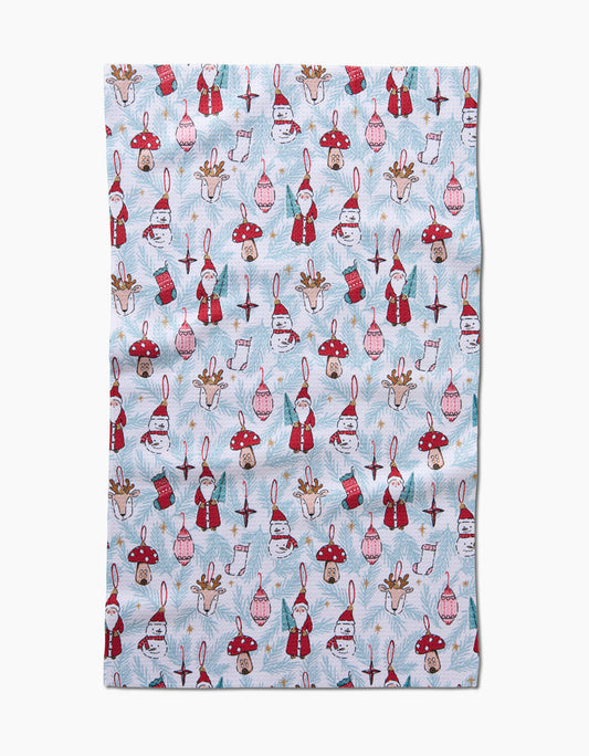 Christmas Traditions Tea Towel