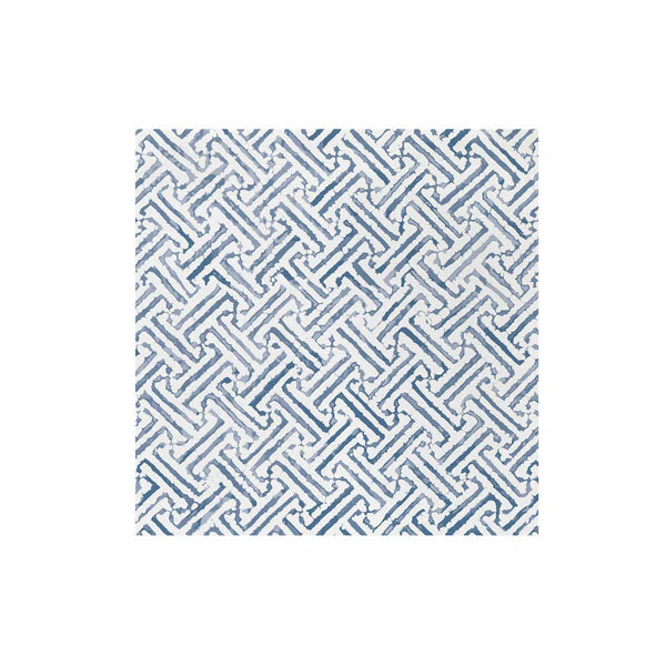 Greek Key Blue Dinner Napkins 20ct