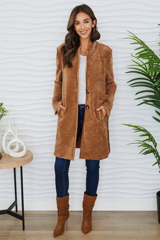 Corduroy Car Coat